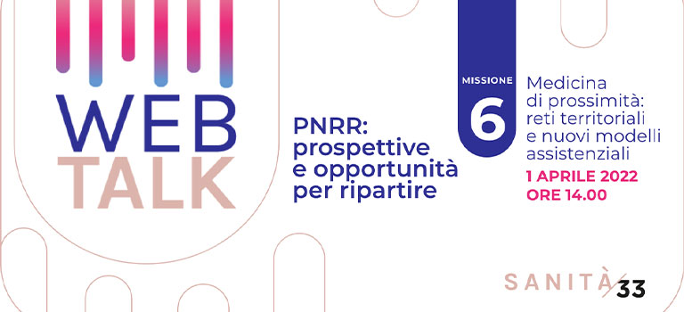 Web talk dedicato alla missione 6 del PNRR